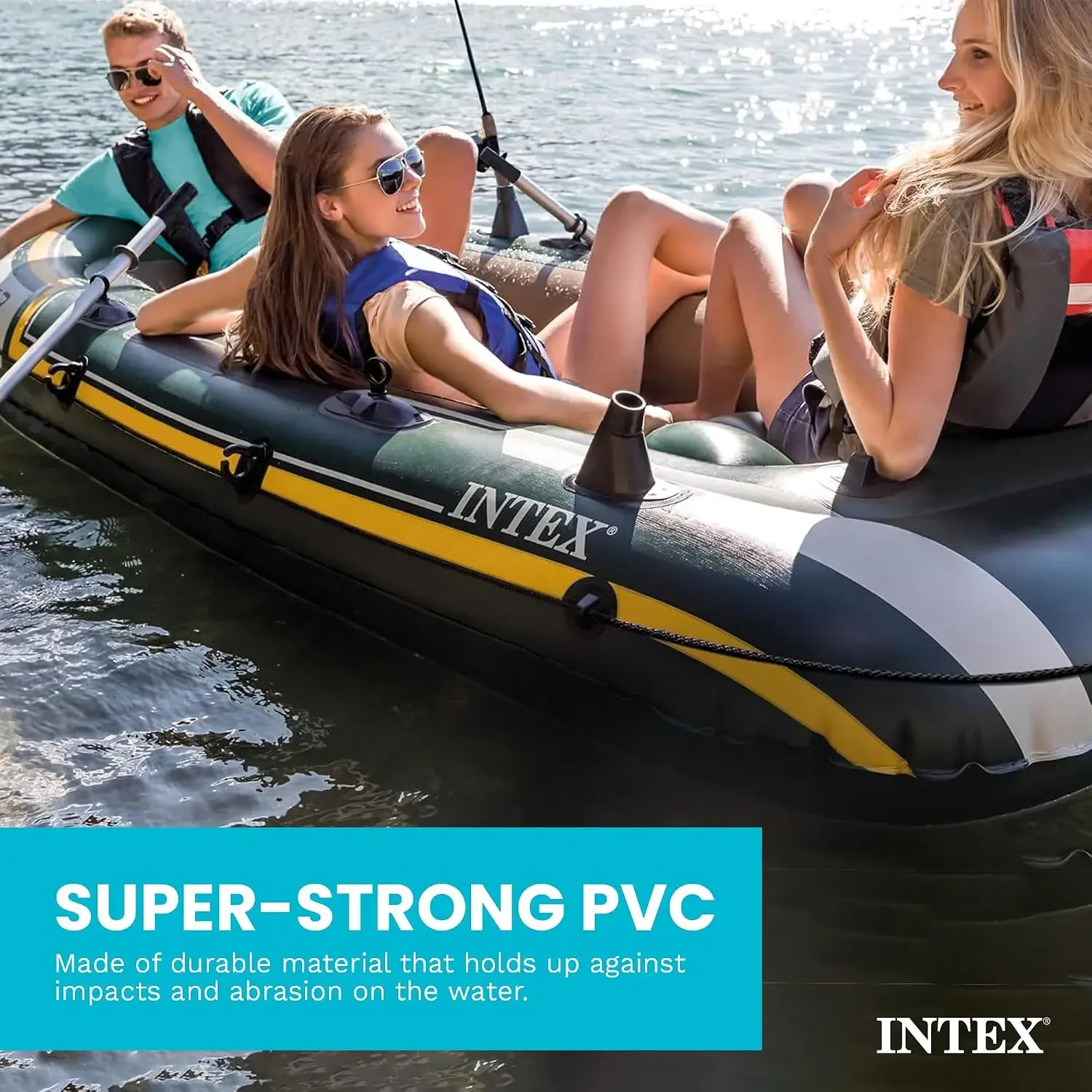 INTEX 66332EP Seahawk 2 Şişiri - Fishing Boat Oar incelemesi ve fiyatı